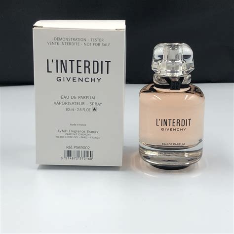 givenchy l interdit tester|givenchy intense fragrance.